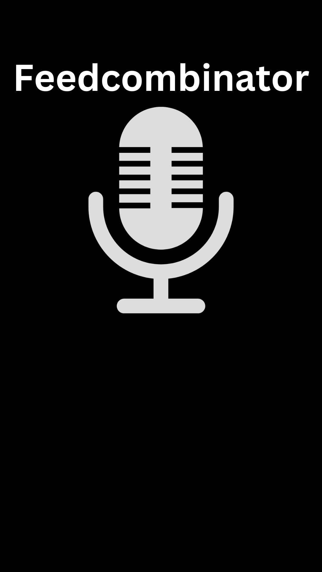 Feedcombinator splash screen